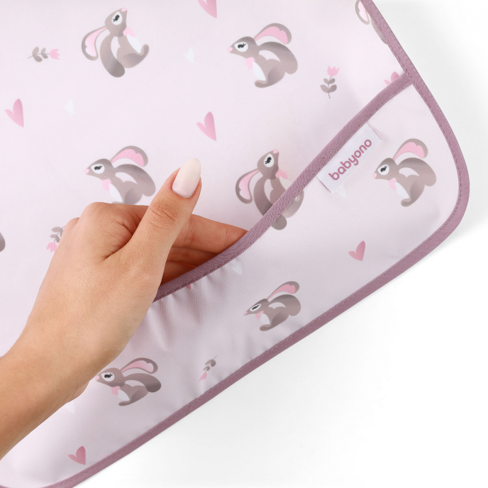Baveta Bunny Babyono | Protectie Impermeabila - imagine 2
