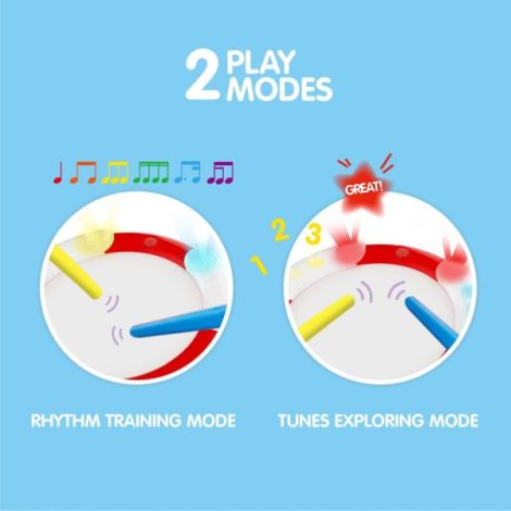 Toba Hape cu Lumini - Jucarie Muzicala Educationala - imagine 4