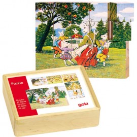 Puzzle Cuburi Povești Goki | Dezvoltare Creativă - imagine 2