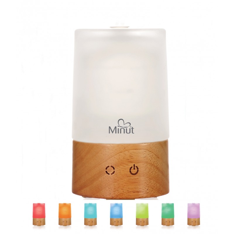 Difuzor Aromă și Cromoterapie Minut | Relaxare Sigură - imagine 3