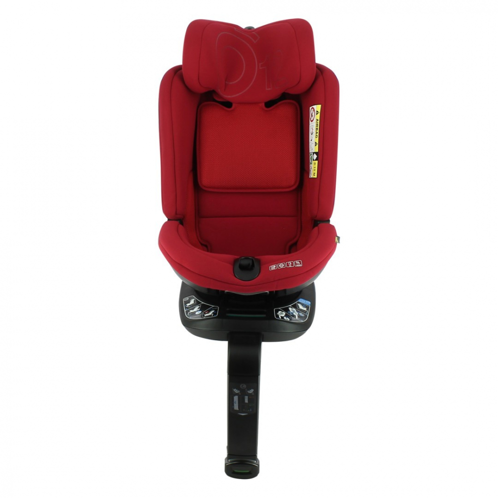 Scaun Auto Nado O12 i-Size 40-145 cm, Red Stone - imagine 3