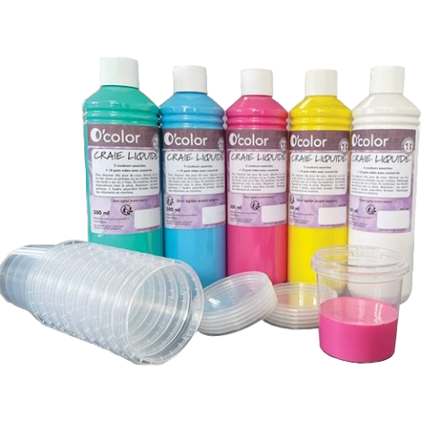 Ocolor Creta Lichida Asfalt - Joc Creativ Copii