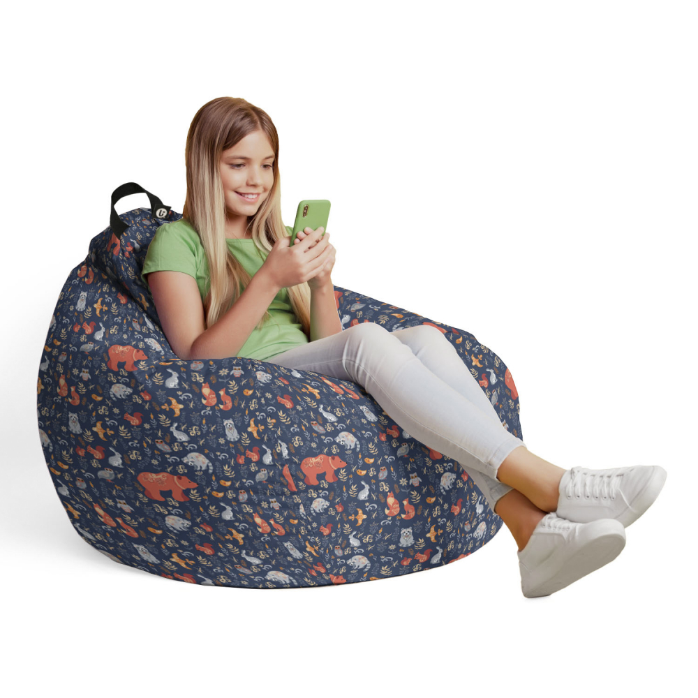 Husa Bean Bag Para L Prietenii Padurii Updeco - imagine 4