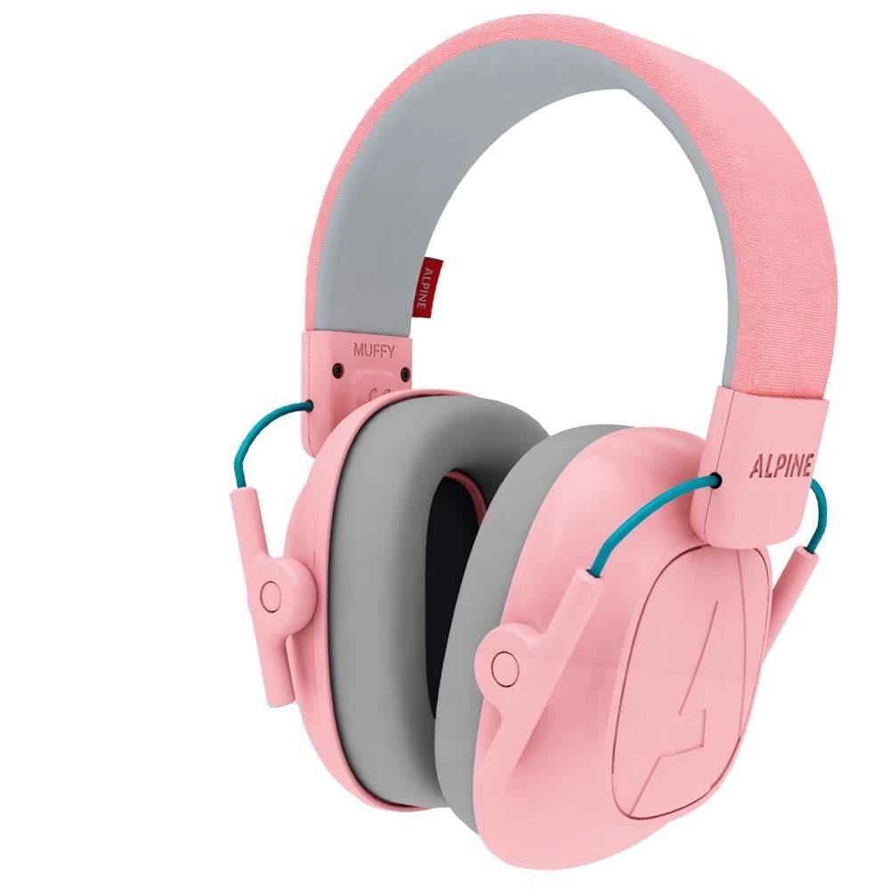 Căști antifonice Alpine Muffy Kids Pink, Pliabile - imagine 4