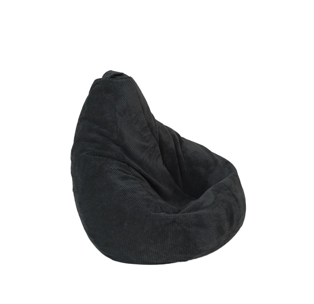 Fotoliu Pufrelax Nirvana Hobbit Black Velvet - imagine 2