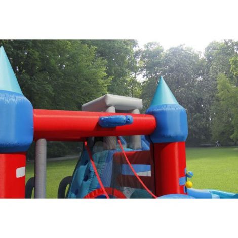 HappyHop Splash Park - Centru de joacă gonflabil cu apă - imagine 15