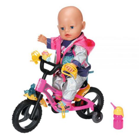 Bicicleta Baby Born cu lumini și claxon | Zapf - imagine 4