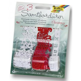 Dantela Autoadezivă Crăciun - Set 3 Role Folia Paper