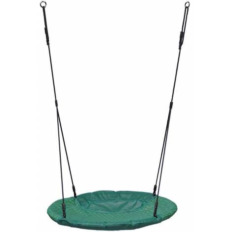 Leagan Copii Tip Cuib KBT, 100 cm, Verde - imagine 2