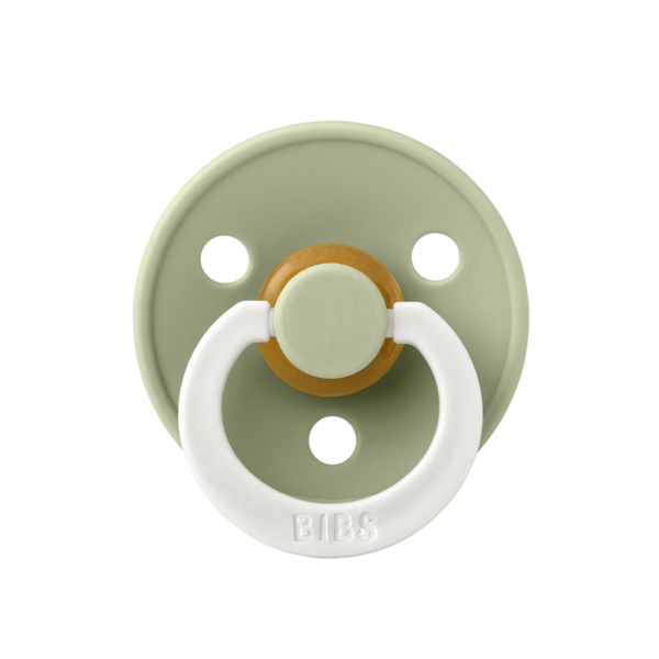 Suzeta Bibs Glow Latex 6 luni+ | Sage - imagine 3