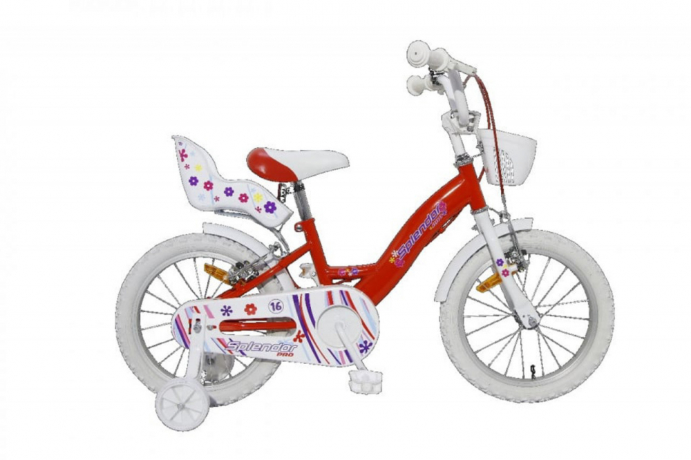 Bicicleta Novokids SplendOr 16" Rosu Copii - imagine 4