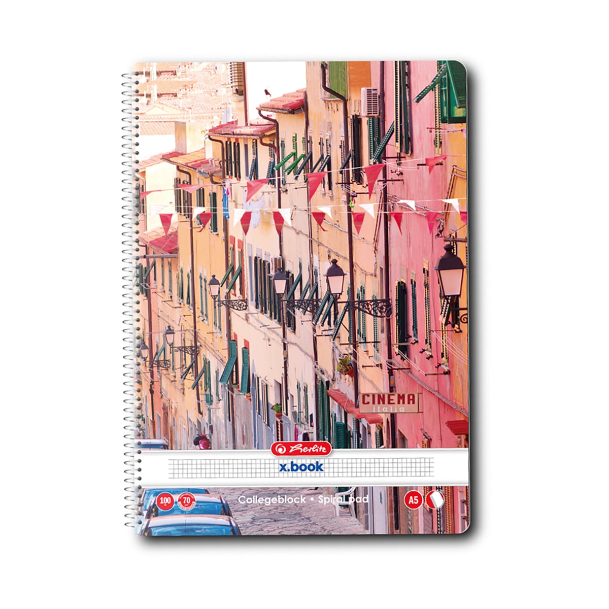 Caiet Herlitz A5 100 file, Enjoy Life