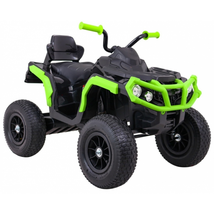 ATV Electric Copii Ramiz 90W Negru-Verde