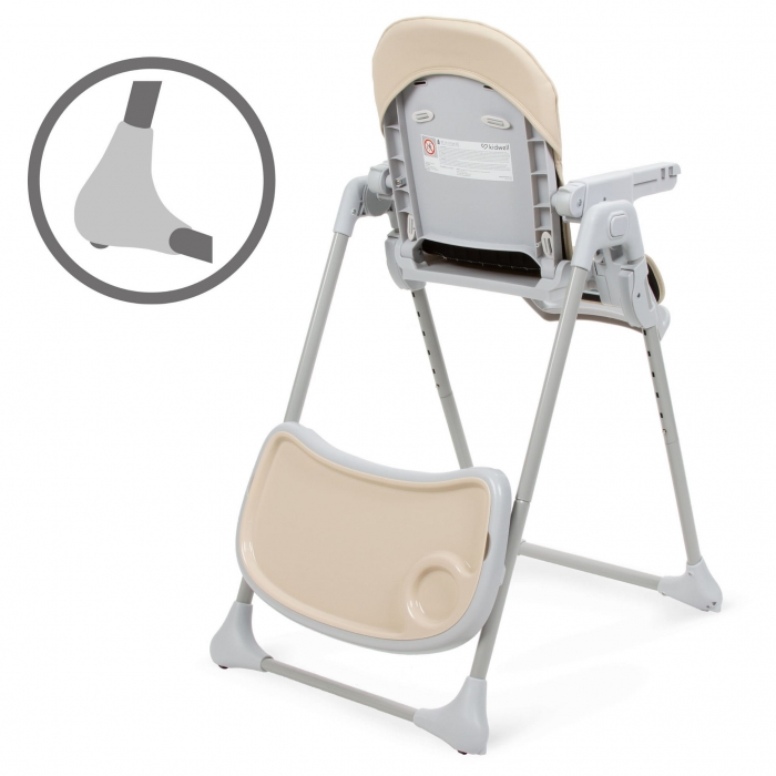 Scaun Masa Kidwell Beno Beige Multifuncțional și Pliabil - imagine 5