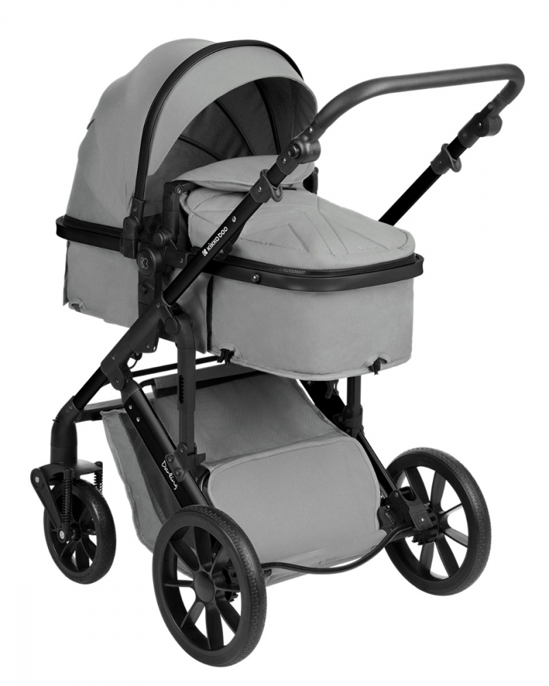 Carucior KikkaBoo Darling 3in1 LightGrey - imagine 4
