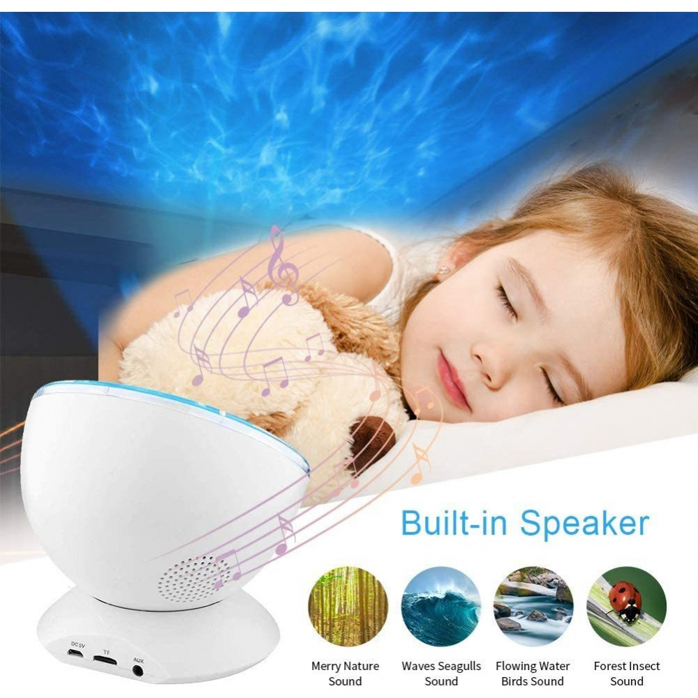 Lampa Ocean Wave Bambinice cu Sunete - imagine 4