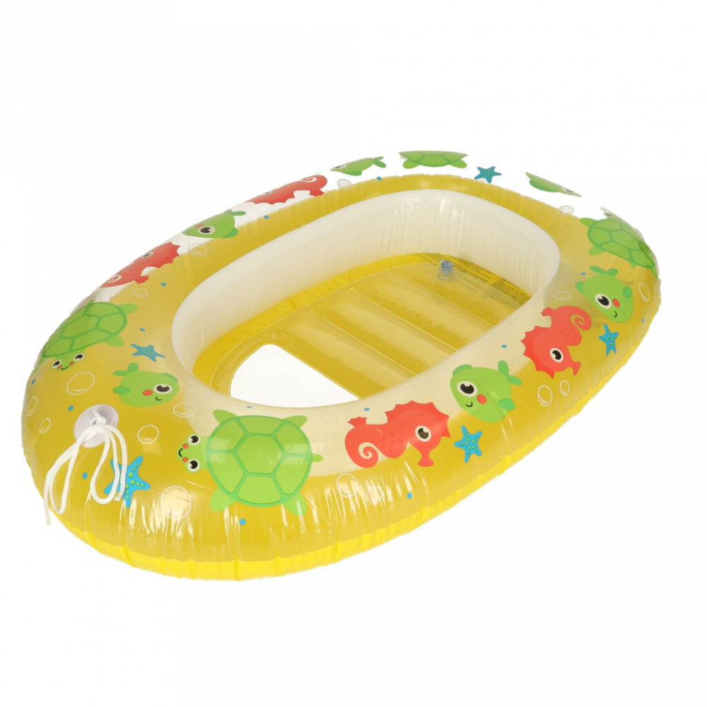 Barcă Gonflabilă Copii 102x69cm Galbenă Bestway - imagine 7