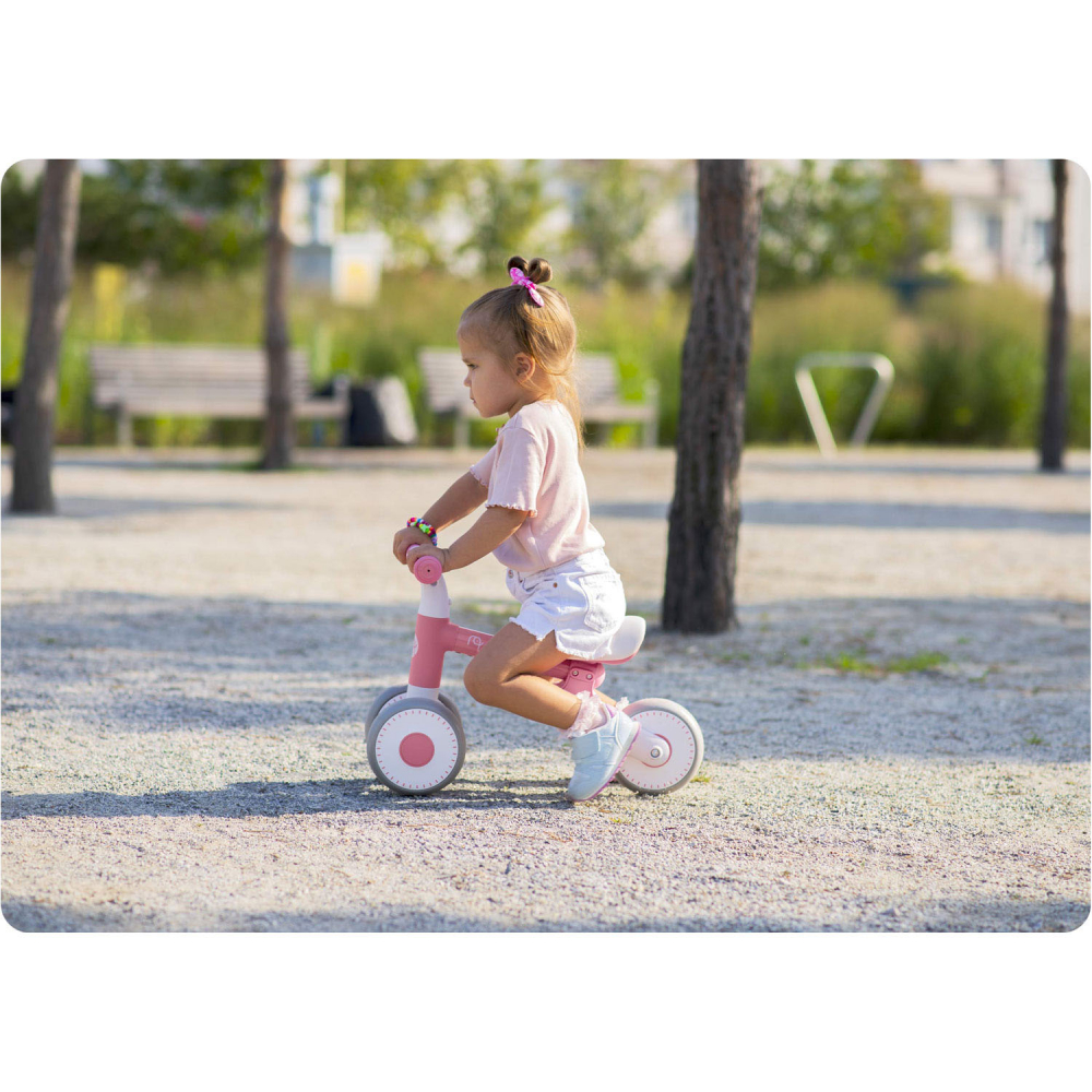 Bicicletă Echilibru Nukido Roz pentru Copii - imagine 6