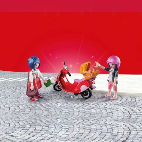 Playmobil Miraculous Scoter Aventură Paris - imagine 6