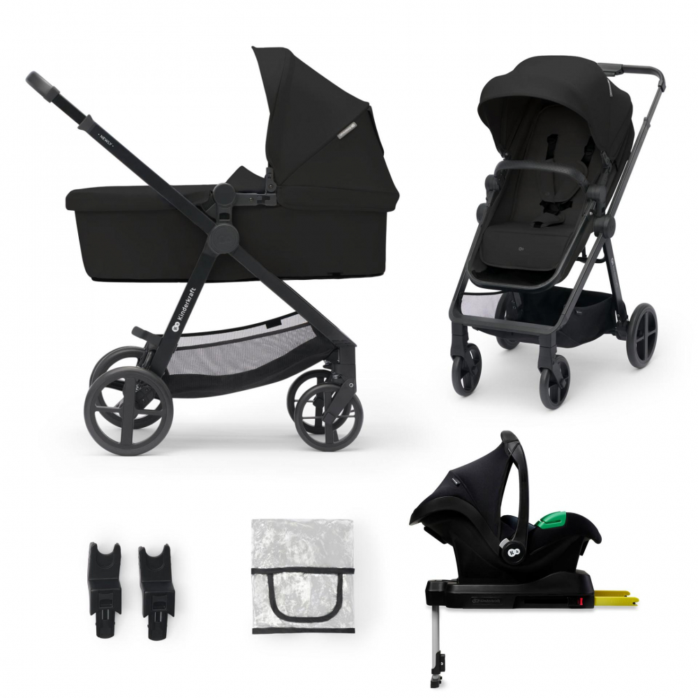 Kinderkraft Newly 4 în 1 Carucior Ușor 22kg - imagine 9