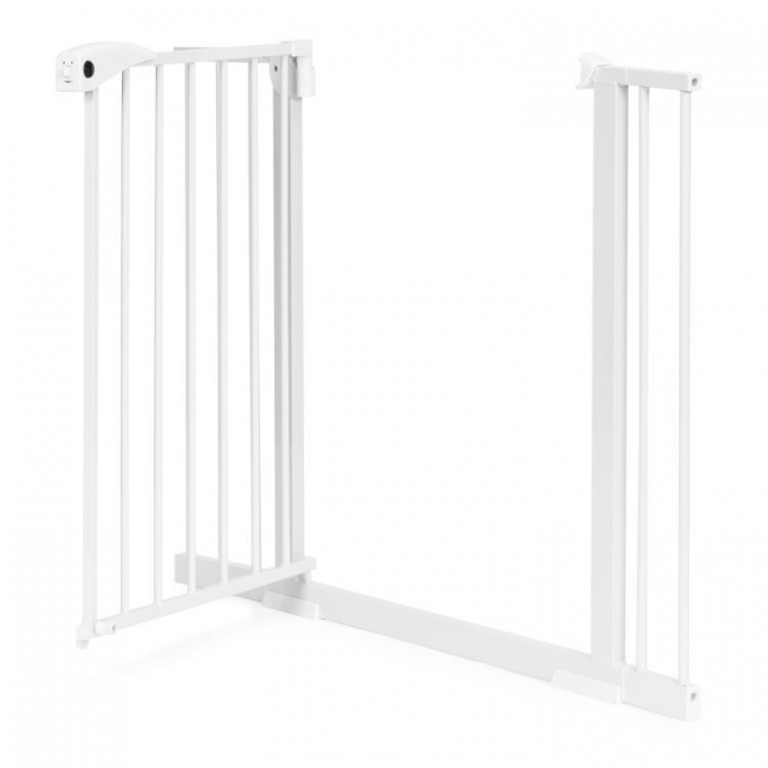 Poarta Siguranta Ecotoys Alb 74-105cm - imagine 8