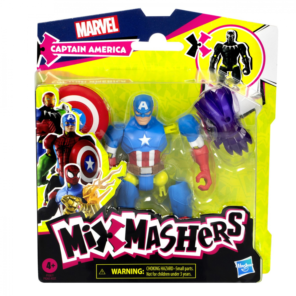 Figurina Hasbro MixMashers Capitan America