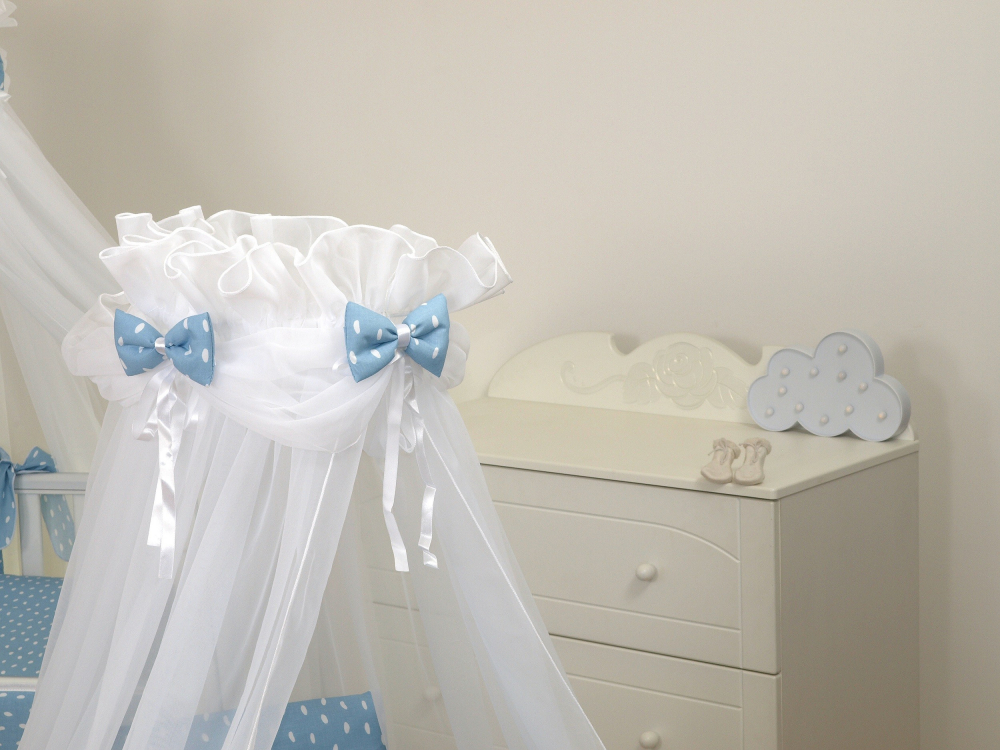 Baldachin Amy Sky Bunny Blue 160x600 cm - imagine 2