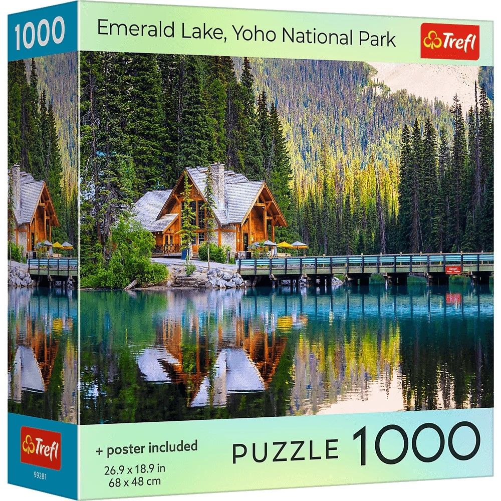 Puzzle Trefl 1000 piese Lacul Emerald