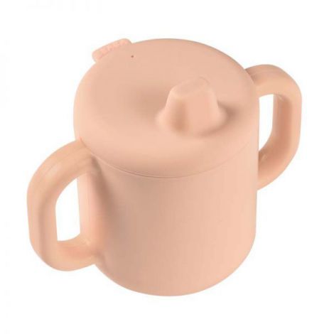 Set Masa Silicon Beaba Old Pink | Autodiversificare - imagine 2