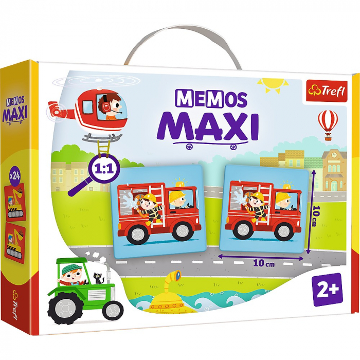 Joc Memos Maxi Vehicule Trefl - Dezvoltare Memor