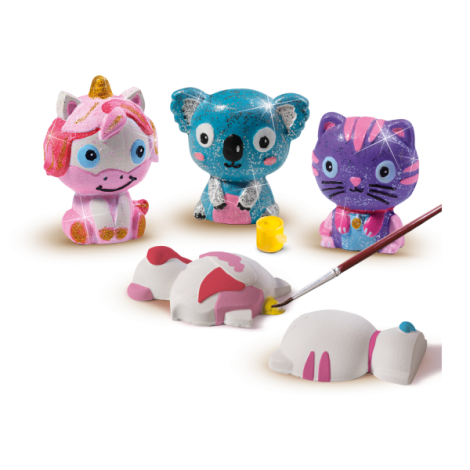Set Animale cu Glitter Ses Creative | Creativitate - imagine 2