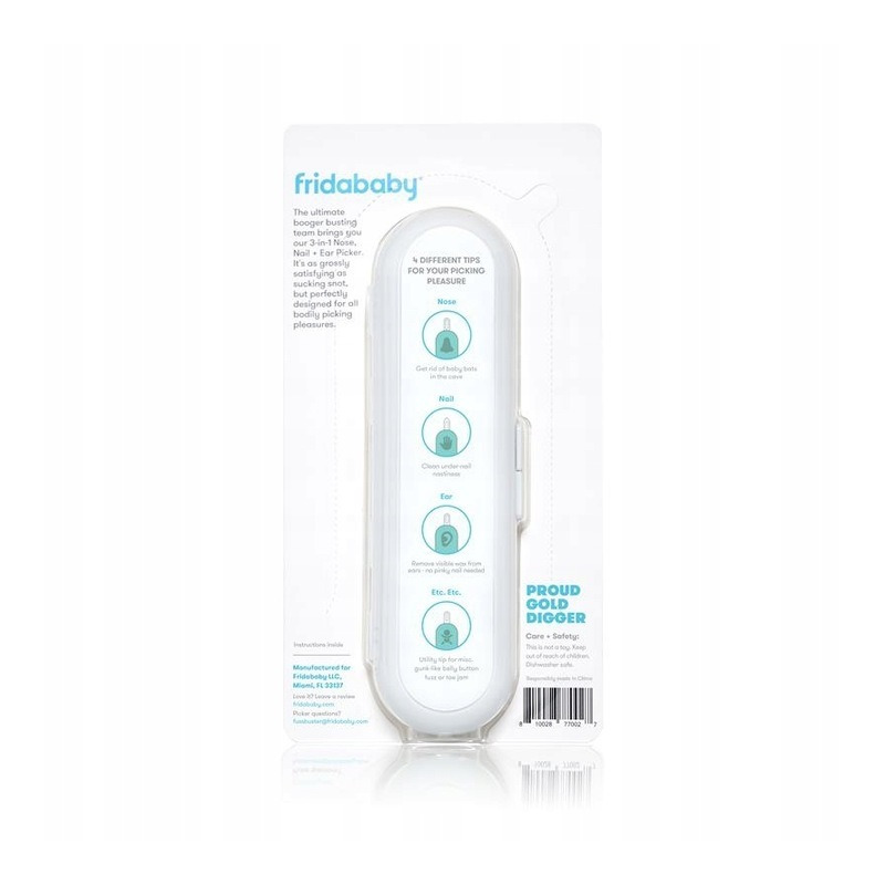 Fridababy 3-in-1: Curatare Nas, Urechi, Unghii - imagine 5