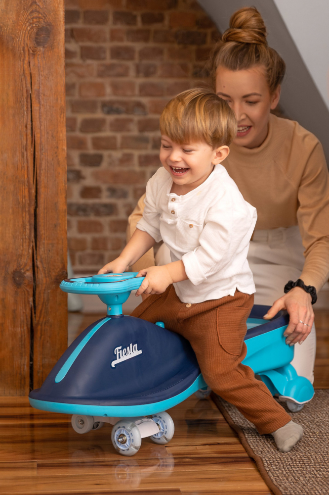 Toyz PlasmaCar Fiesta Navy, Fără Pedale - imagine 5