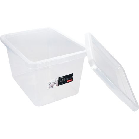 Cutie depozitare Moje Bambino 15L transparenta