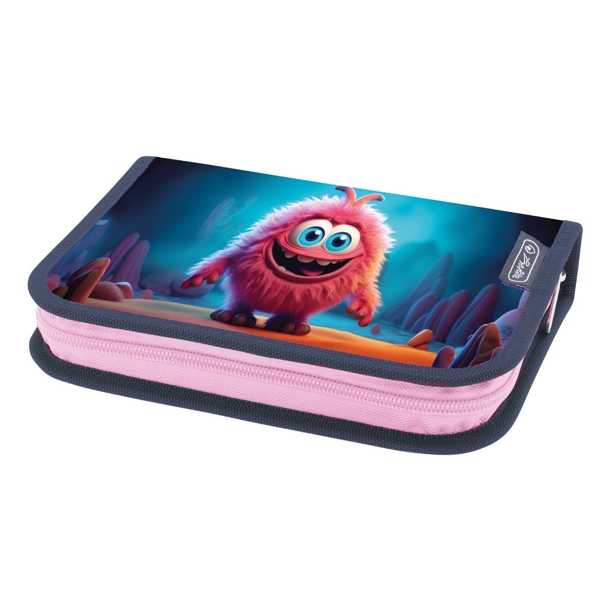 Penar Herlitz Pink Monster, cu un compartiment