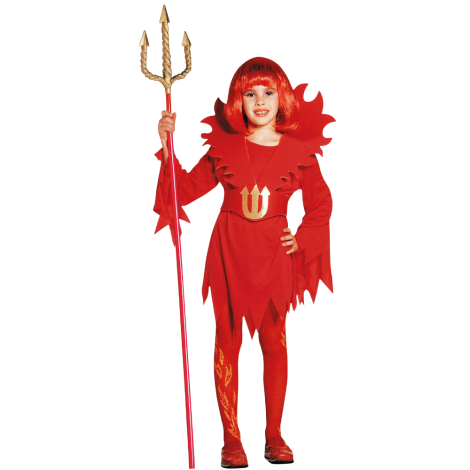 Costum Diavoliță Halloween Roșu Widmann
