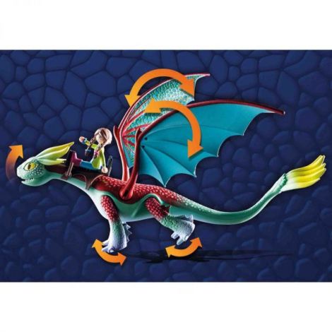 Playmobil Dragons Feathers Alex - Joc Creativ - imagine 5