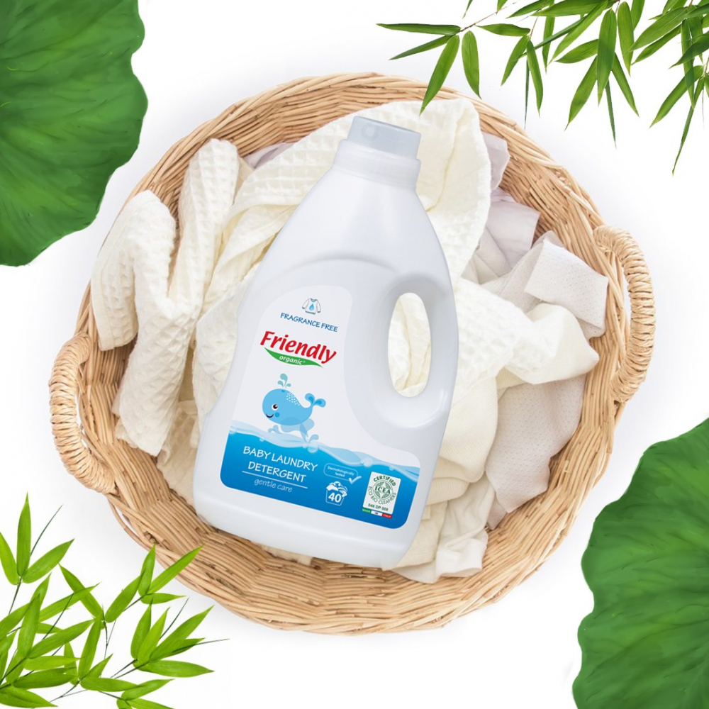 Detergent Fără Parfum Friendly Organic 2L - imagine 2