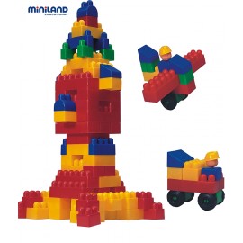 Joc de Construcții Cărămizi 300 Piese Miniland - imagine 2