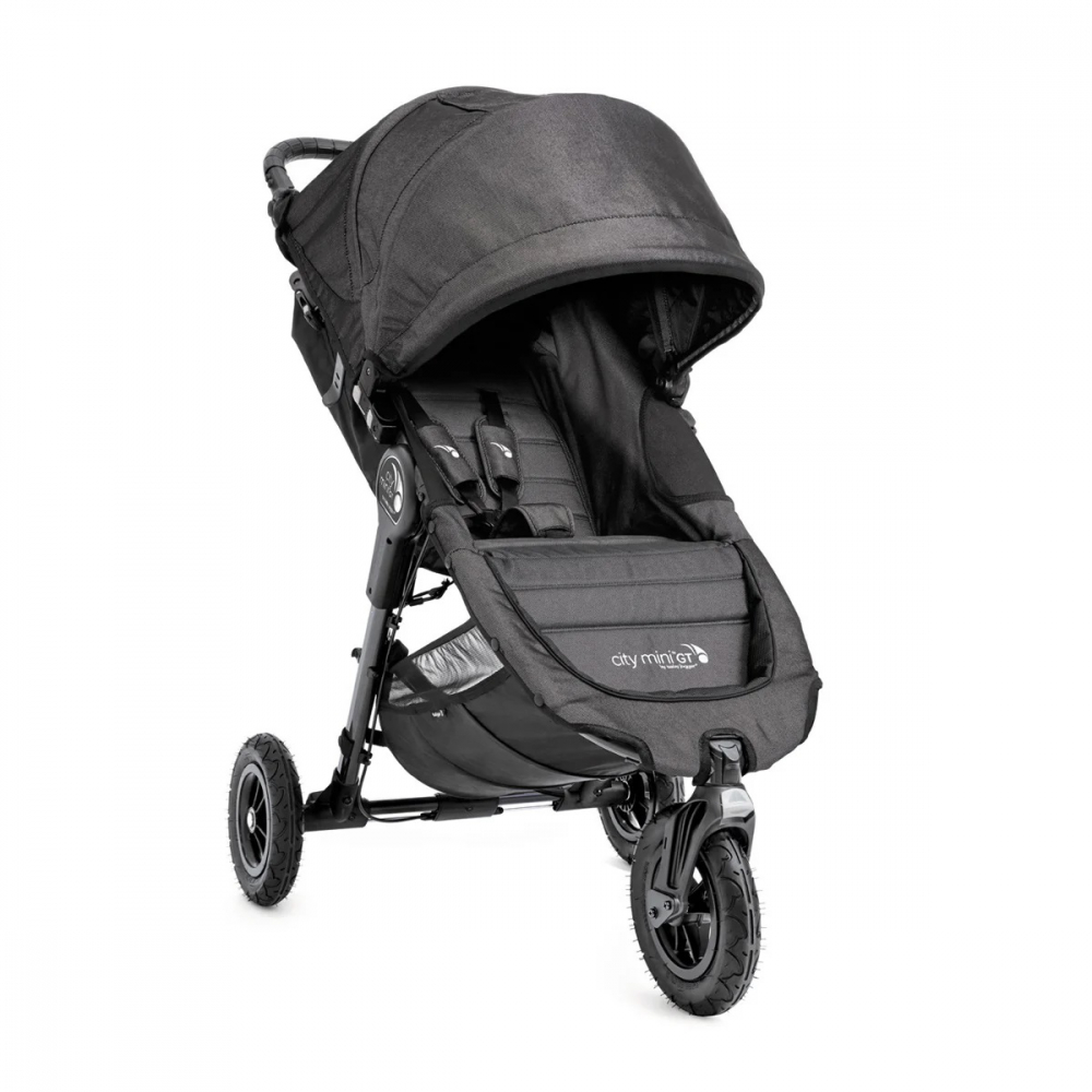 Carucior Baby Jogger City Mini GT Charcoal Denim, All-Terrain - imagine 7