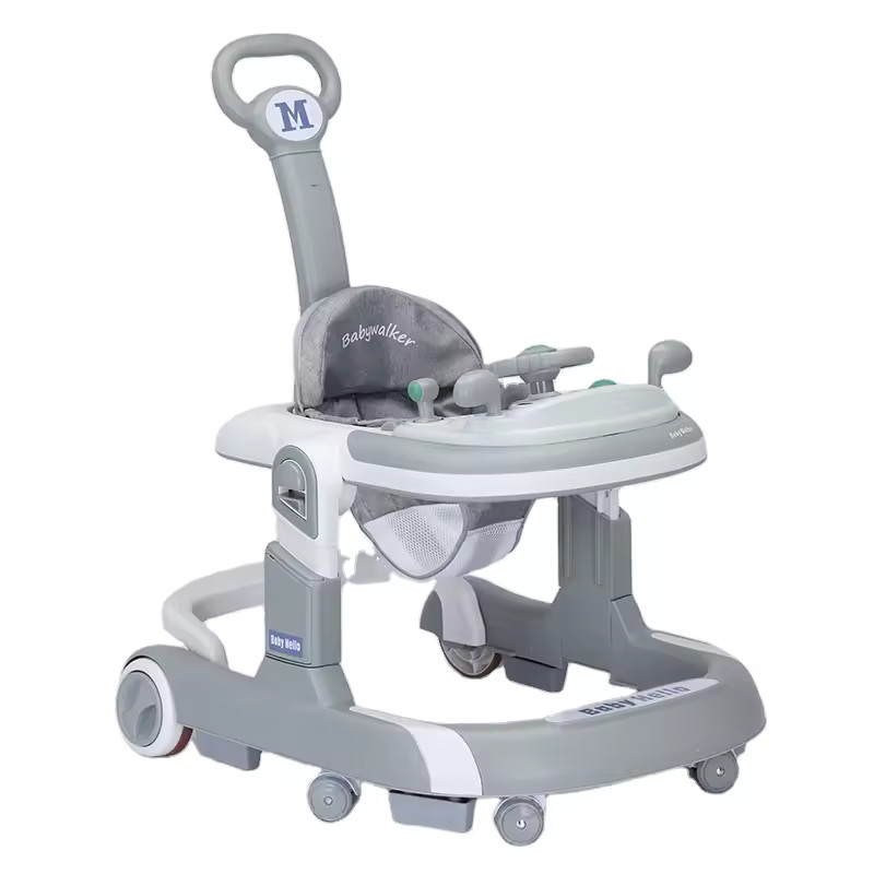 Premergator 3 in 1 Little Mom Hello Grey, Pliabil - imagine 9