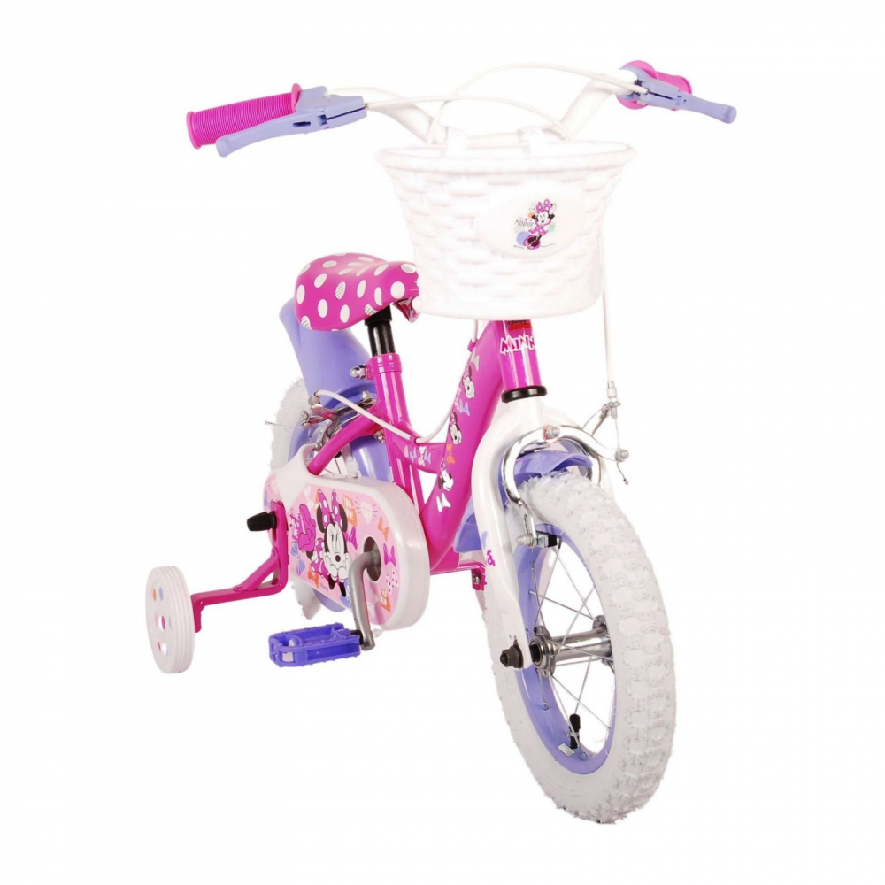 Bicicleta EL Minnie Mouse 12" - Perfectă pentru fetite - imagine 2