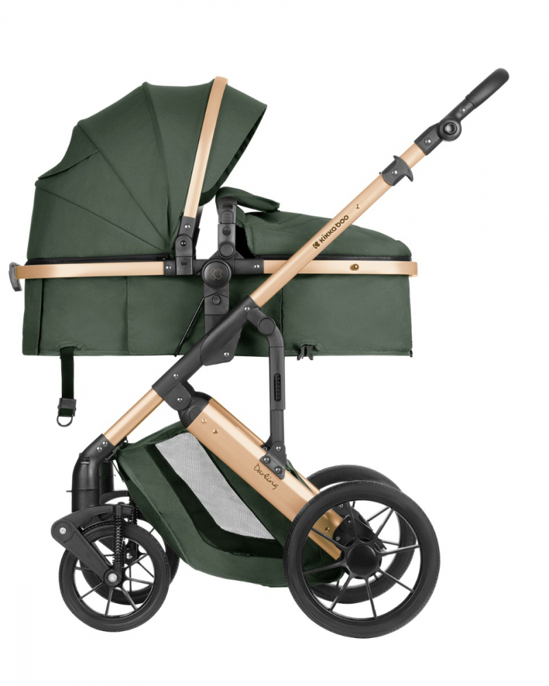 Carucior 3in1 KikkaBoo Darling ArmyGreen