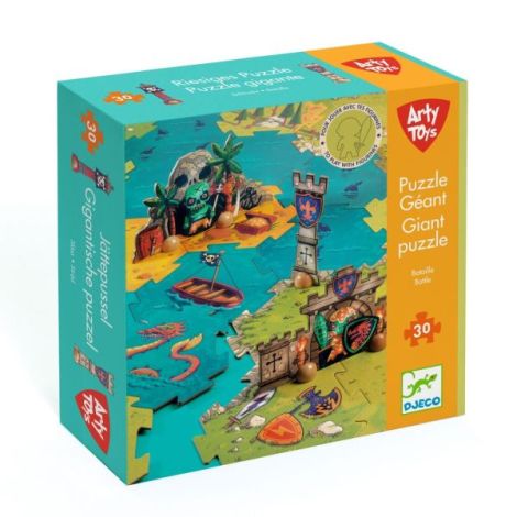 Puzzle Gigant Batalia Djeco | Creativitate