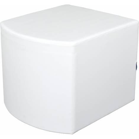 Puf Convex Alb 54 cm Moje Bambino