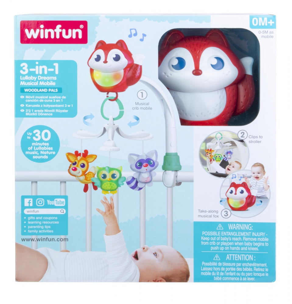 Proiector 3-in-1 Winfun Vulpita pentru Copii - imagine 3