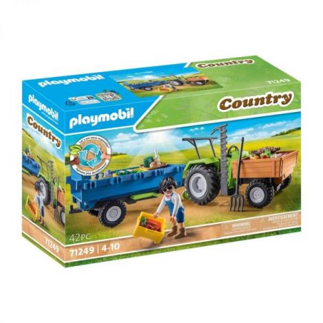 Playmobil Tractor cu Remorcă - Aventură la Fermă - imagine 2