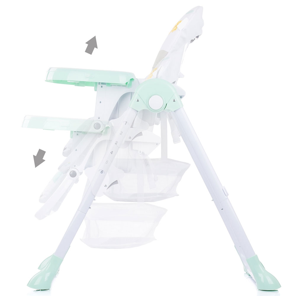 Scaun de masa Chipolino Maxi Avocado Confortabil - imagine 3