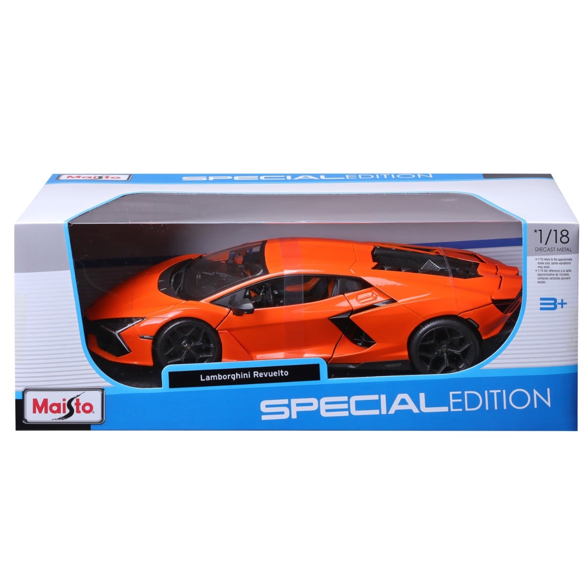 Maisto Lamborghini Revuelto 1:18 Metal Portocaliu