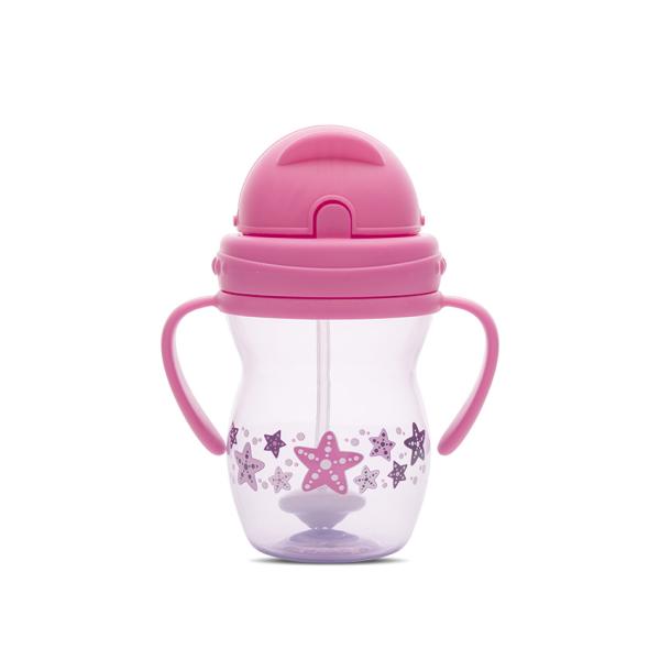 Cana Lorelli Anti-Varsare cu Pai - Pink/Purple